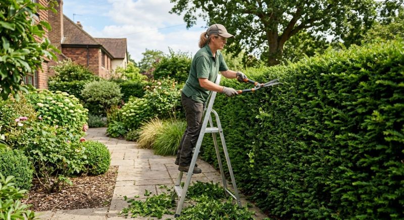 Evergreen Hedge Trimming in Rockwall, TX